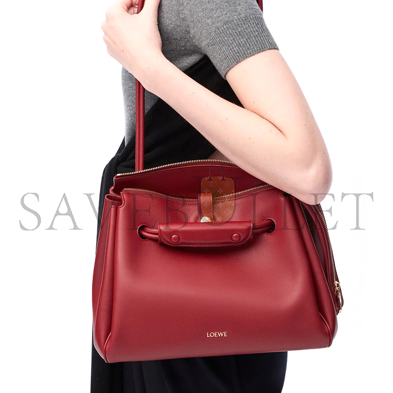 LOEWE MEDIUM MADRID BAG IN SUPPLE CALFSKIN AANBAB1X01 06 (28.5*23*11cm)